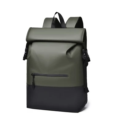 Roll-top Waterproof Casual Backpack